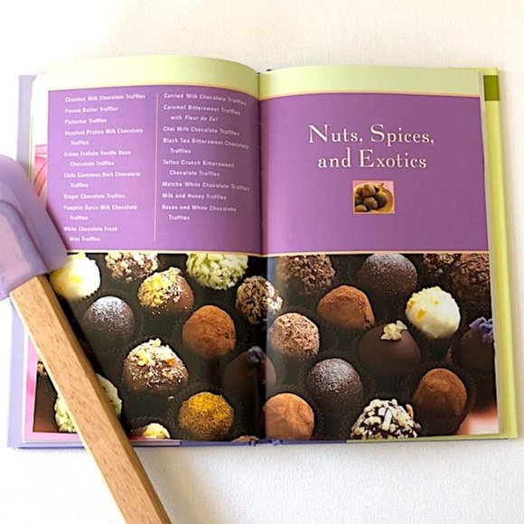 Chocolate Truffle Cookbook & Spatula Gift - Picture 4 of 15